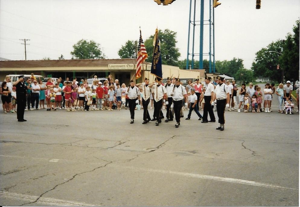 American Legion Memorial Post 614 Color Guard and Rifle Squad